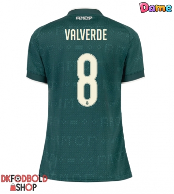 Real Madrid Federico Valverde #8 Udebanetrøje Dame 2026-27 Kort ærmer Real Madrid Federico Valverde #8 Udebanetrøje Dame 2026-27 Kort ærmer